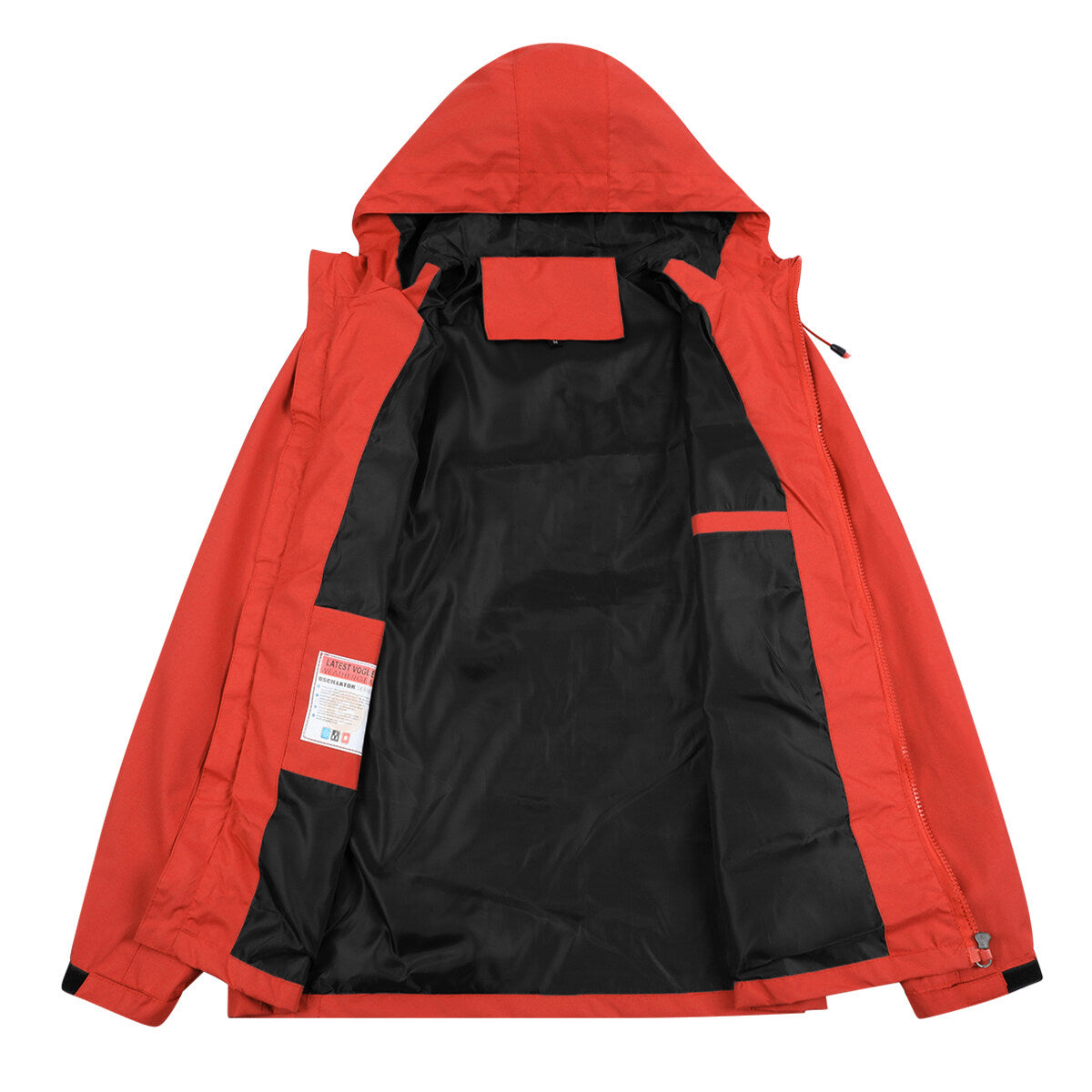 YFFUSHI Mens Outdoor Sports Hooded Windproof Jacket Waterproof Lightweight Rain Coat