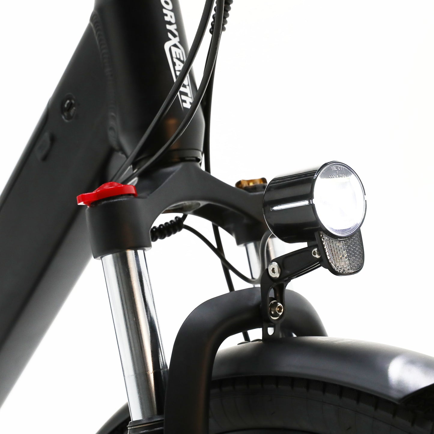 Bicicleta Elétrica Oryxearth 250W-SHIMANO7V (rodas de 27,5 cm - Preto mate)