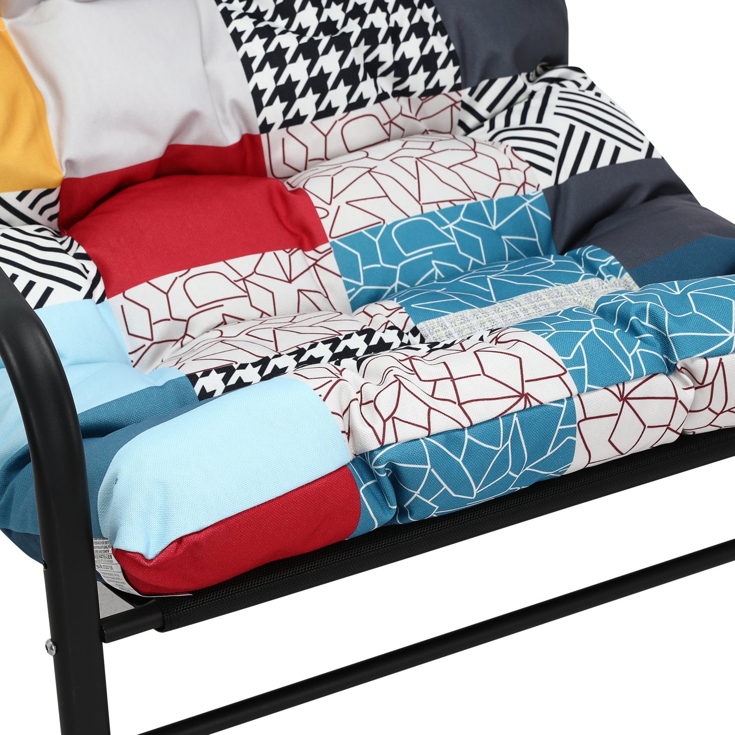 Cadeira de jardim HOMEMIYN (116,5 x 92 x 72 cm - aço - várias cores)