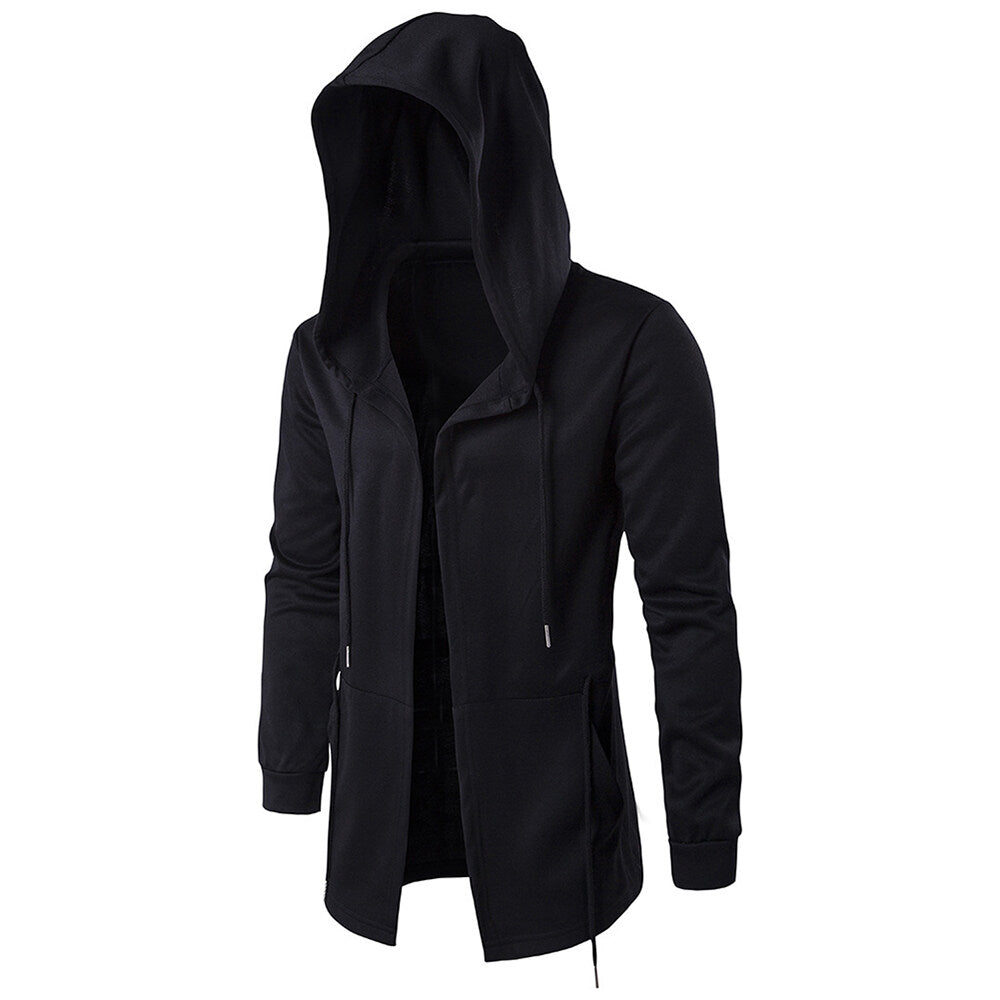YOUTHUP Mens Daily Casual Sports Hooded Cotton Jacket