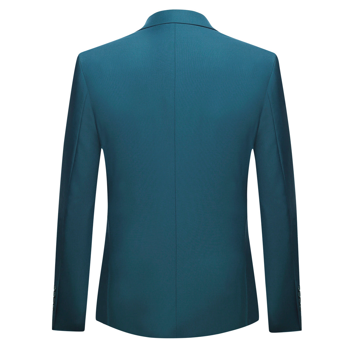 Cloudstyle Men's 3-Piece 2 Buttons Slim Fit Solid Color Jacket Smart Wedding Formal Suit