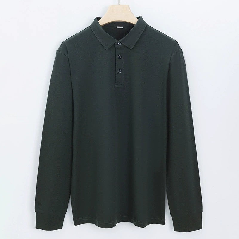 YOUTHUP Mens Soft Mercerized Cotton Long Sleeve Non-iron Shirt