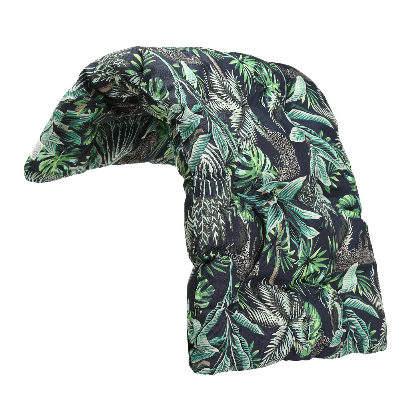 Cadeira de jardim HOMEMIYN (116,5 x 92 x 72cm - aço - verde e preto)