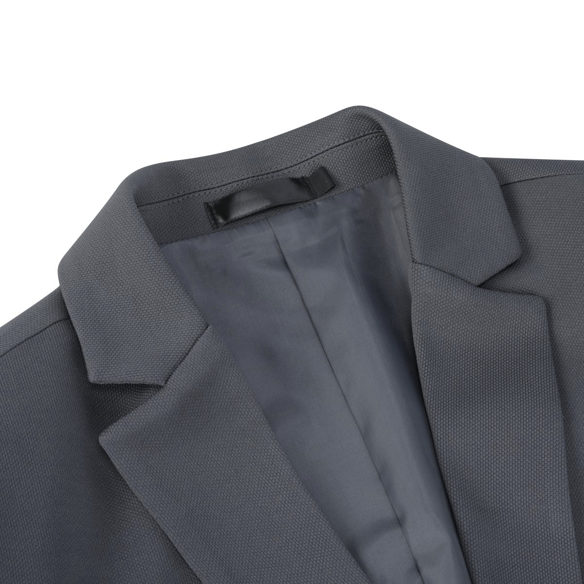 Cloudstyle Men's Suit Jacket One Button Slim Fit  Business Daily Black Blazer