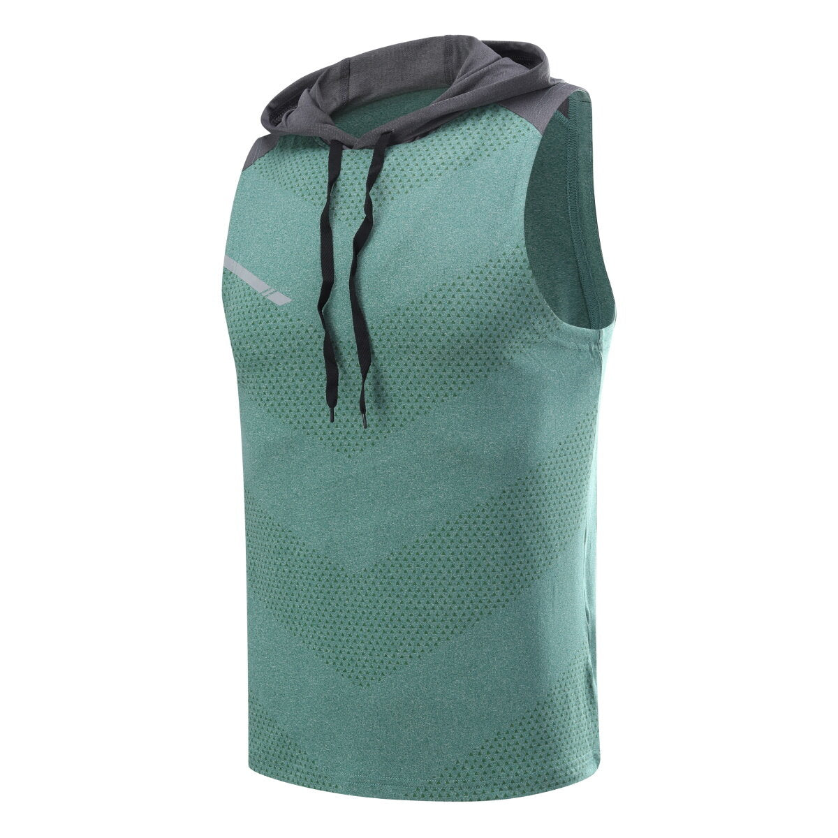 YFFUSHI Mens Workout Tank Tops Sleeveless Running Shirts with Hoodie