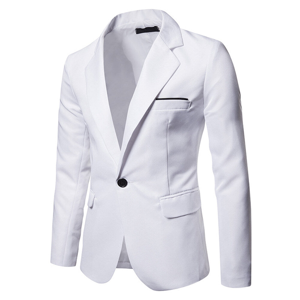 YFFUSHI Mens Lightweight Casual Blazer Slim Fit Formal Business Classic Chic Suit Jackets