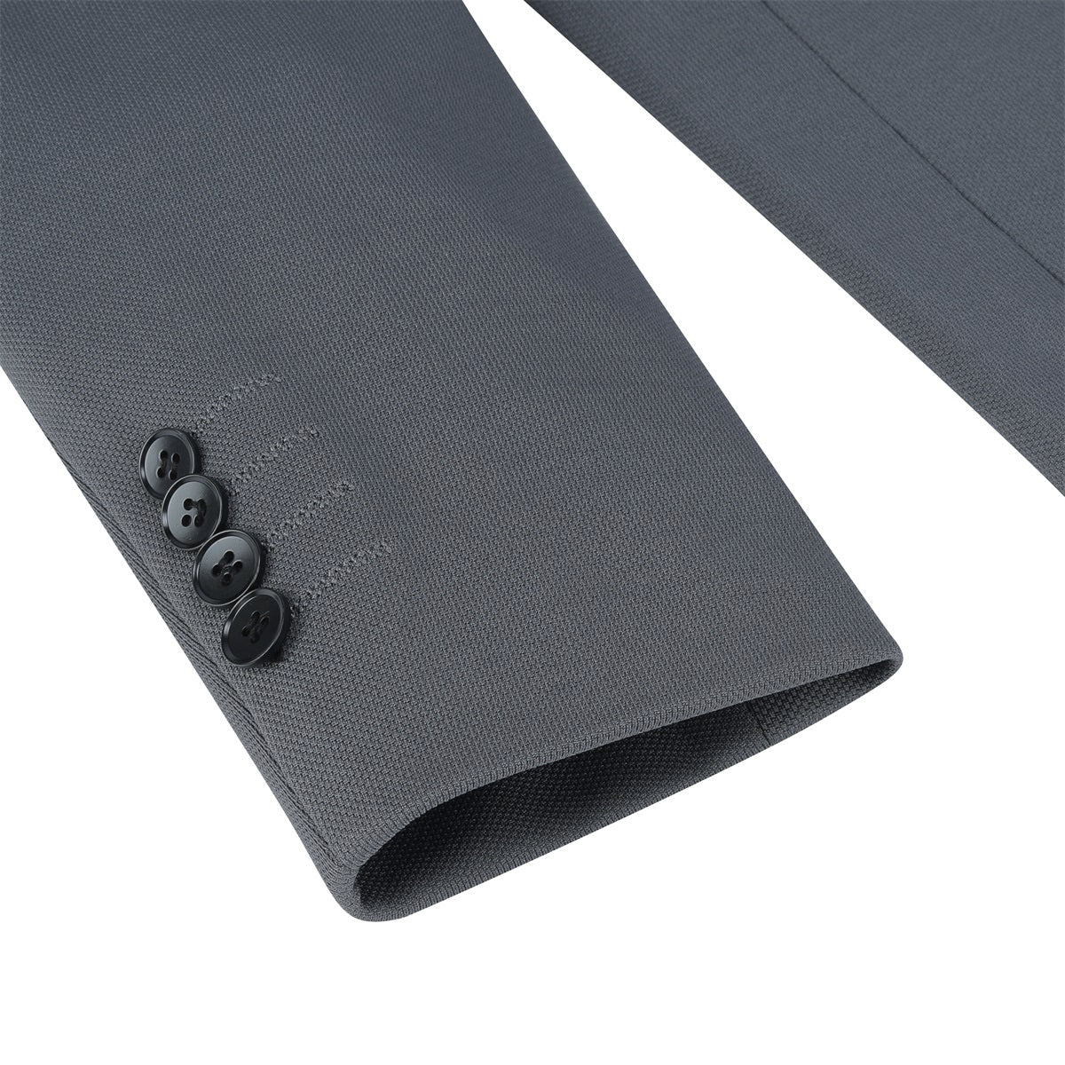 Cloudstyle Men's Suit Jacket One Button Slim Fit  Business Daily Black Blazer