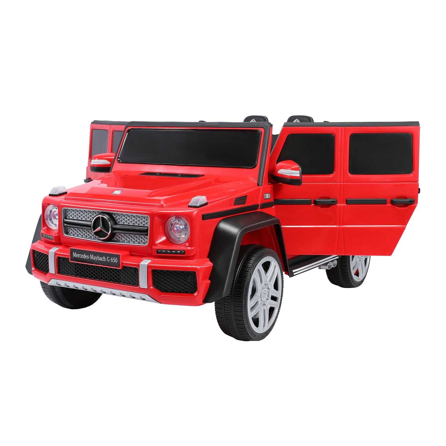 ORYXEARTH Carrinho elétrico Mercedes-Maybach G650 para crianças  - vermelha - 12V