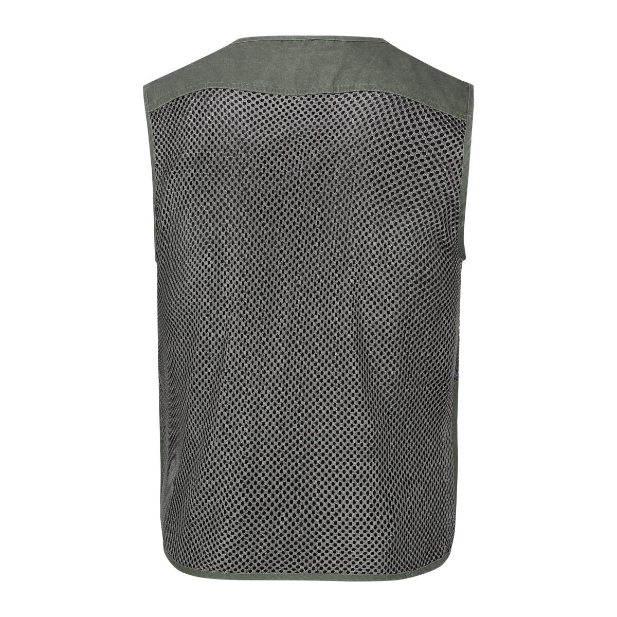 YFFUSHI Mens Outdoor Multi Pocket Breathable Hiking Hunting Fishing Vest