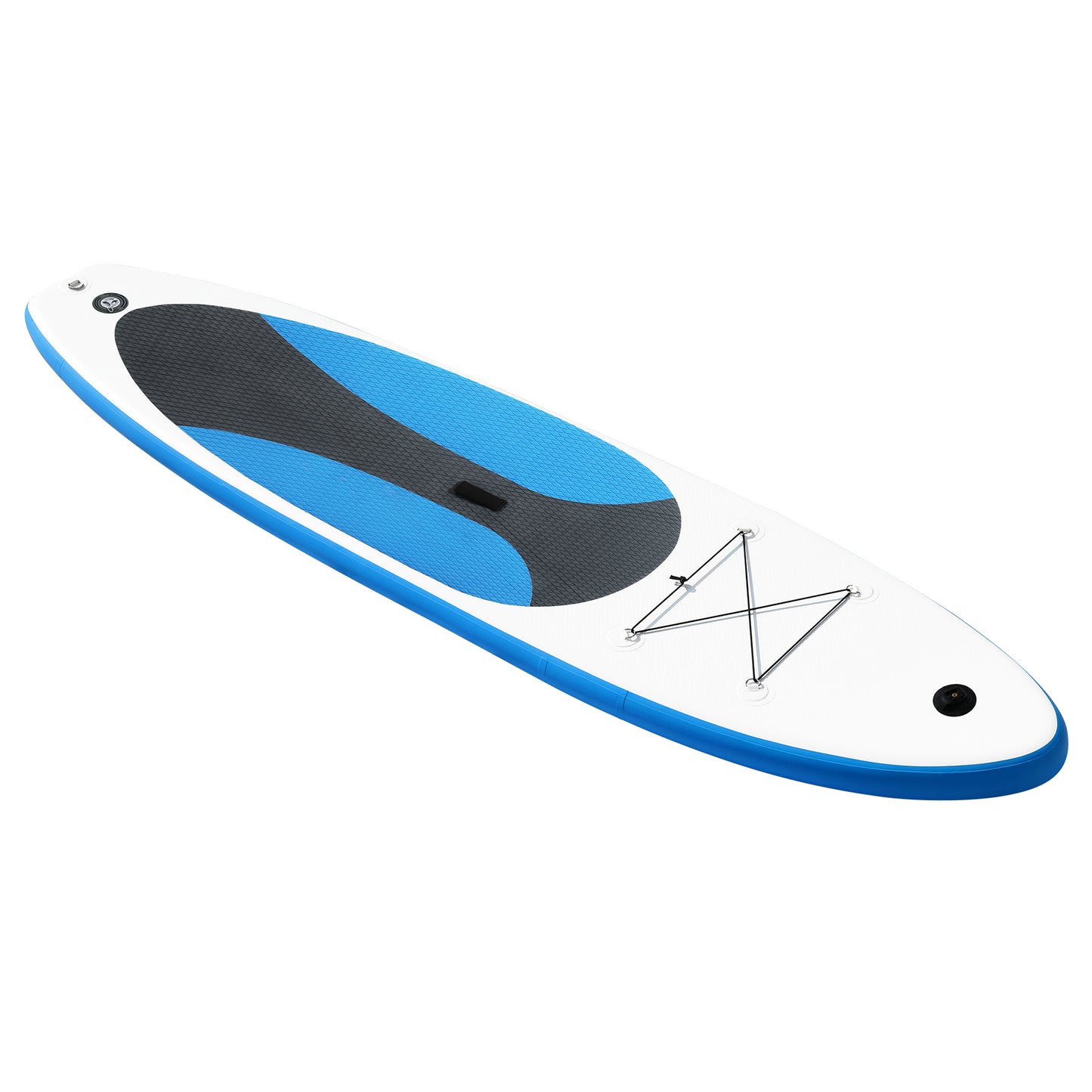 Aufblasbares Stand Up Paddle - HOMEMIYN - Surfbrett für Erwachsene 300 x 76 x 10 cm - Blau/Weiß