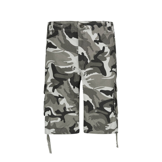 Mens Sports Hiking Camouflage Multi-Pocket Cargo Shorts