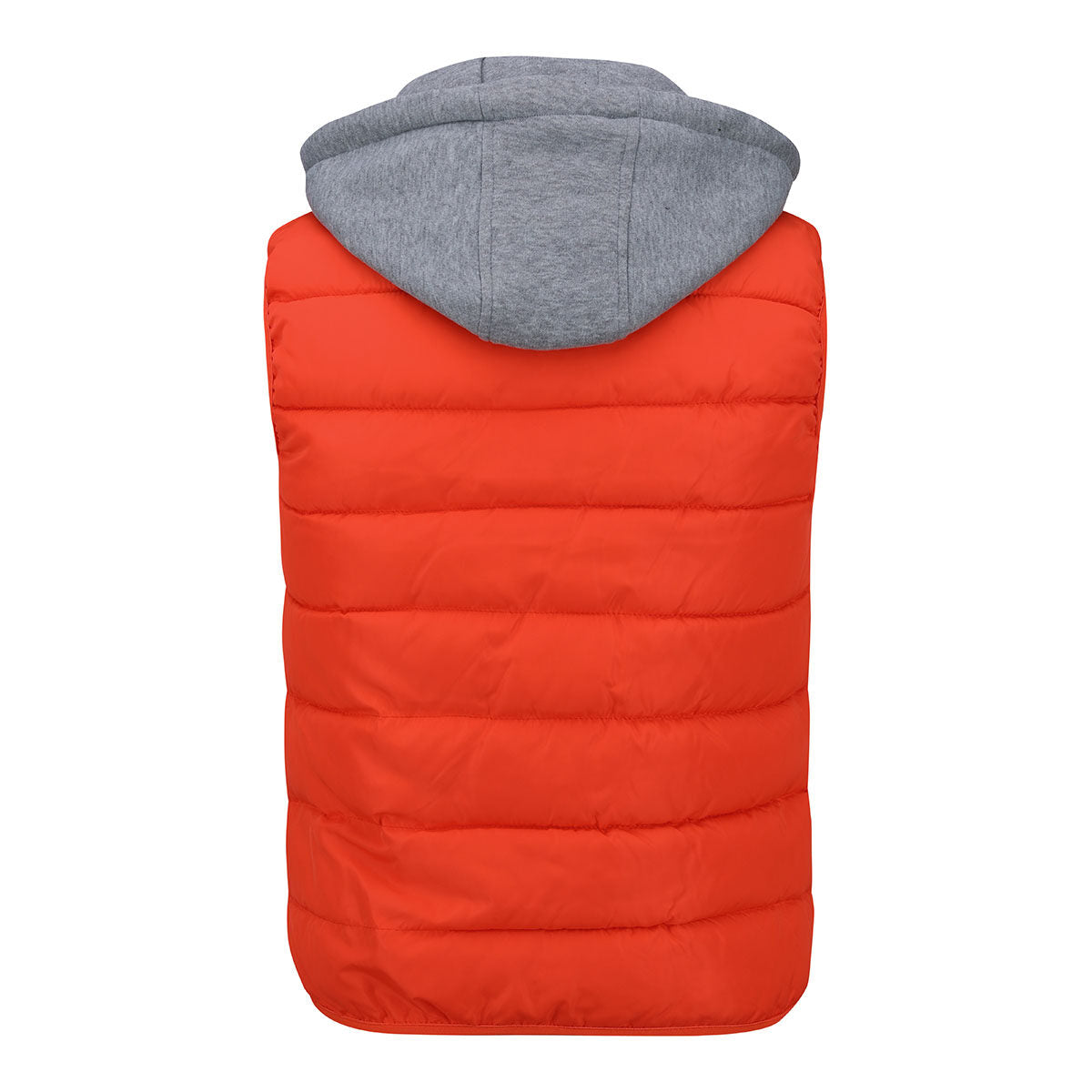 YFFUSHI Mens Quilted Hooded Vest Outdoor Thick Leisure Sports Hood