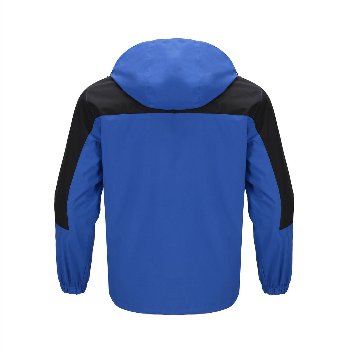 YFFUSHI Mens Lightweight Outdoor Jacket Hooded Waterproof Colorblock Coat