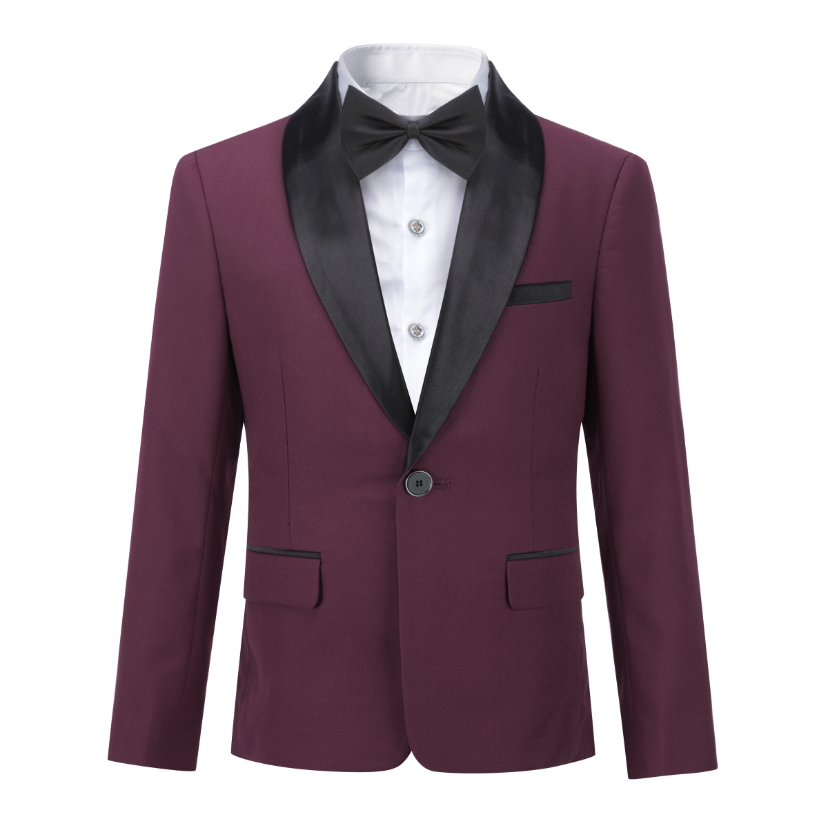YFFUSHI Boys Youth Wedding Evening Dress Slim Fit Suit Blazer and Pants