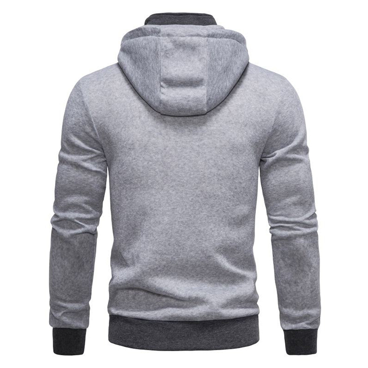 YFFUSHI Mens Zipper Hoodie Sports Casual Outing Slim Jacket