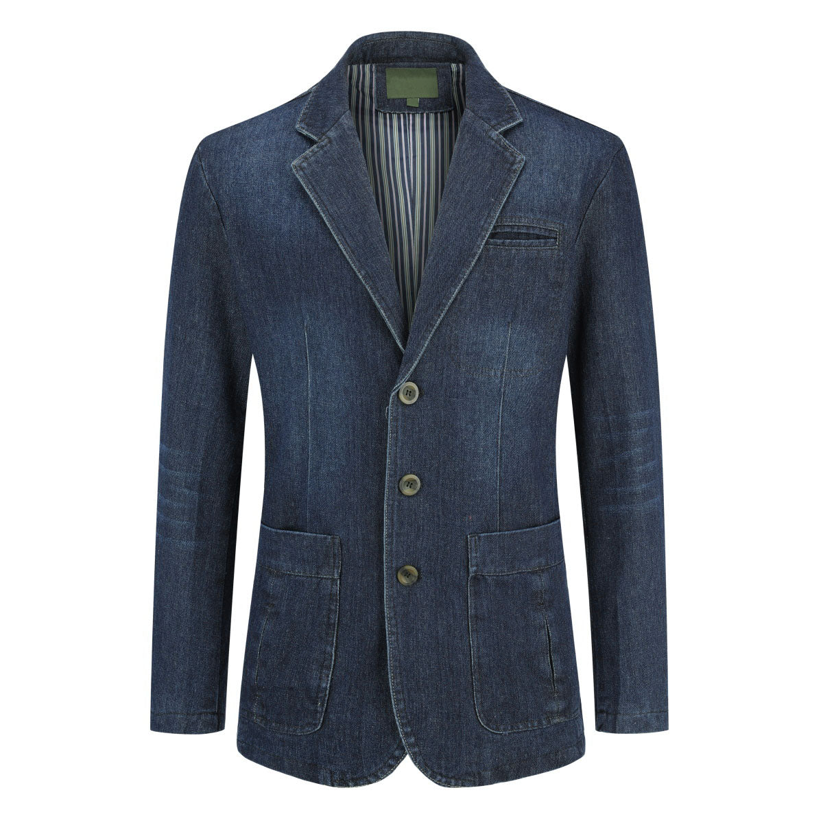 Cloudstyle Mens Casual two Buttons Slim Fit Jacket Lightweight Formal Business Blazer Sport Wathet Coat