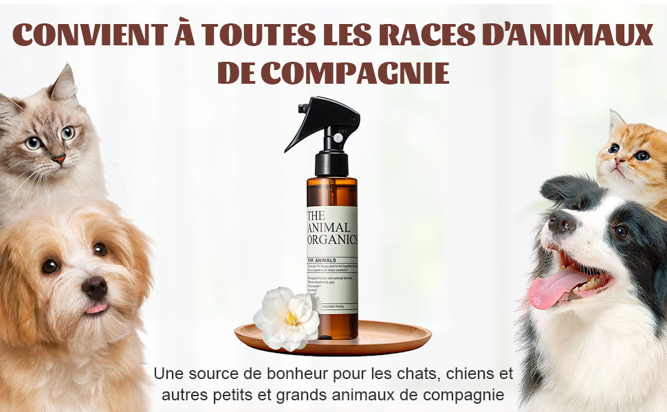 THE ANIMAL ORGANICS LUXE HONDENSPRAY - Vachtverzorging 150 ml