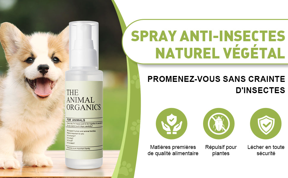 spray anti-insectes naturel pour plantes, 100ml ,SPRAY ANTI-INSECTES NATUREL VEGETAL