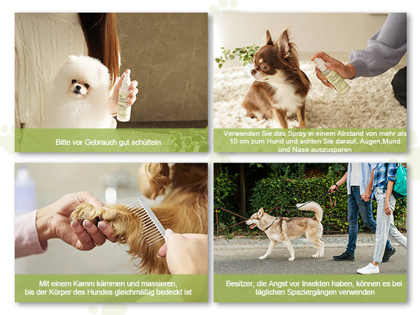 Natürliches Insektenspray für Tiere, 100ml, NATÜRLICHES PFLANZENINSEKTENSPRAY
