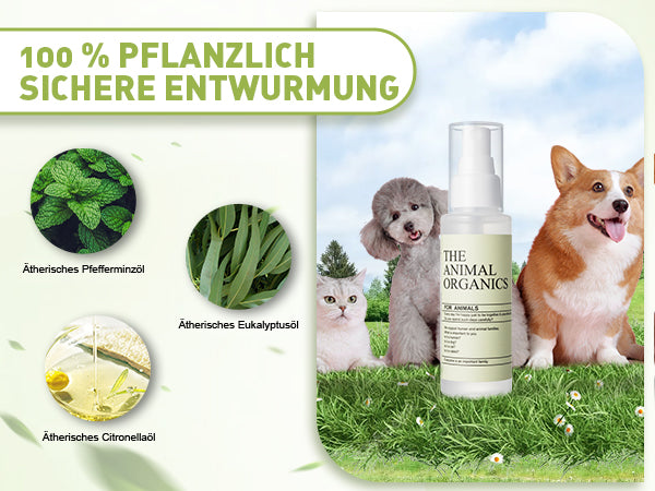 Natürliches Insektenspray für Tiere, 100ml, NATÜRLICHES PFLANZENINSEKTENSPRAY