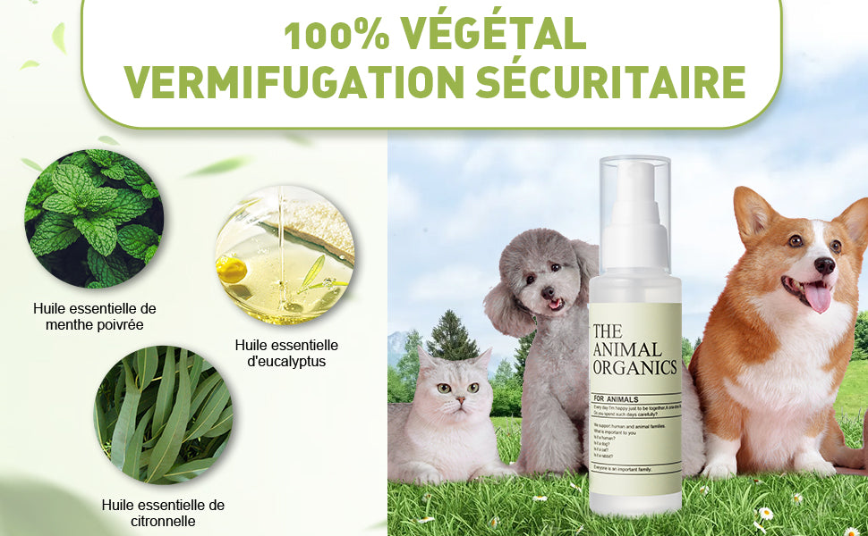 spray anti-insectes naturel pour plantes, 100ml ,SPRAY ANTI-INSECTES NATUREL VEGETAL