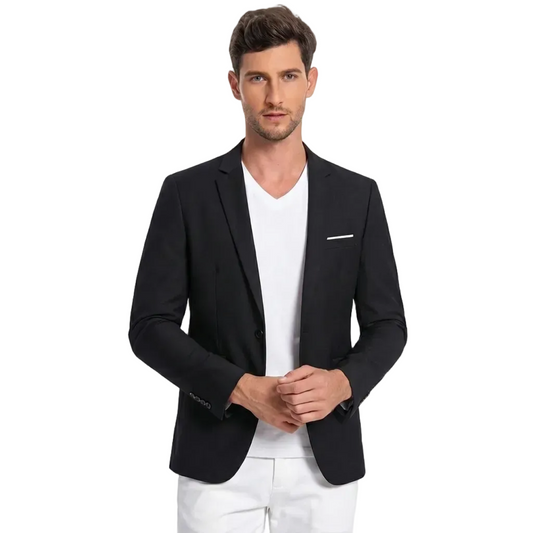 Cloudstyle Men's Suit Jacket One Button Slim Fit Sport Coat Business Daily Blazer