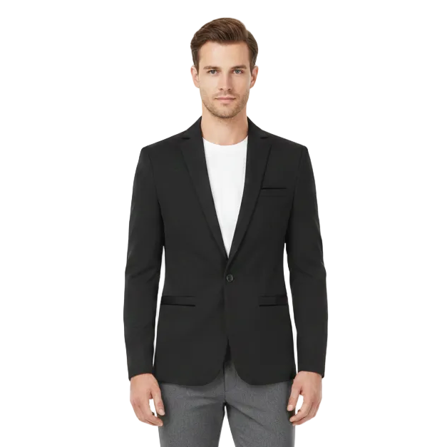 Cloudstyle Men's Suit Jacket One Button Slim Fit Sport Coat Business Daily Blazer