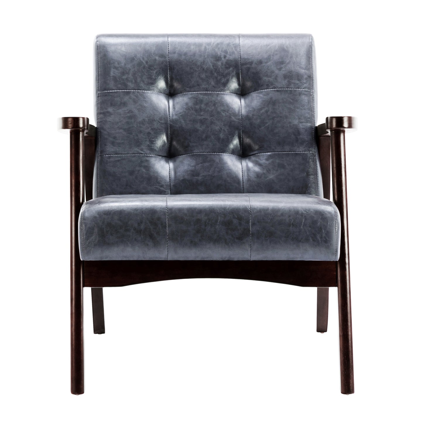 Cadeirão HomeMiYN Estilo Clássico Encaracolado Gris