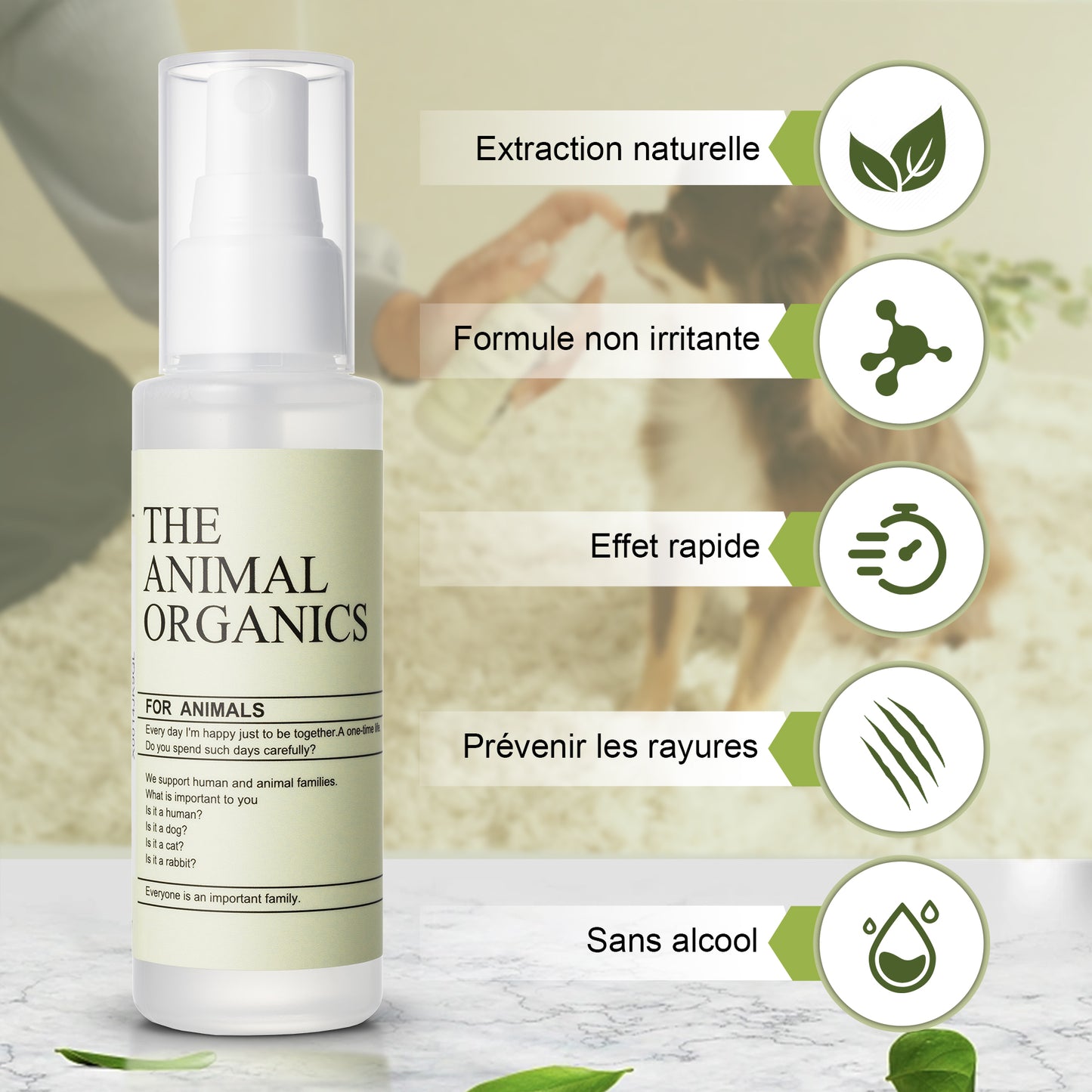 spray anti-insectes naturel pour plantes, 100ml ,SPRAY ANTI-INSECTES NATUREL VEGETAL