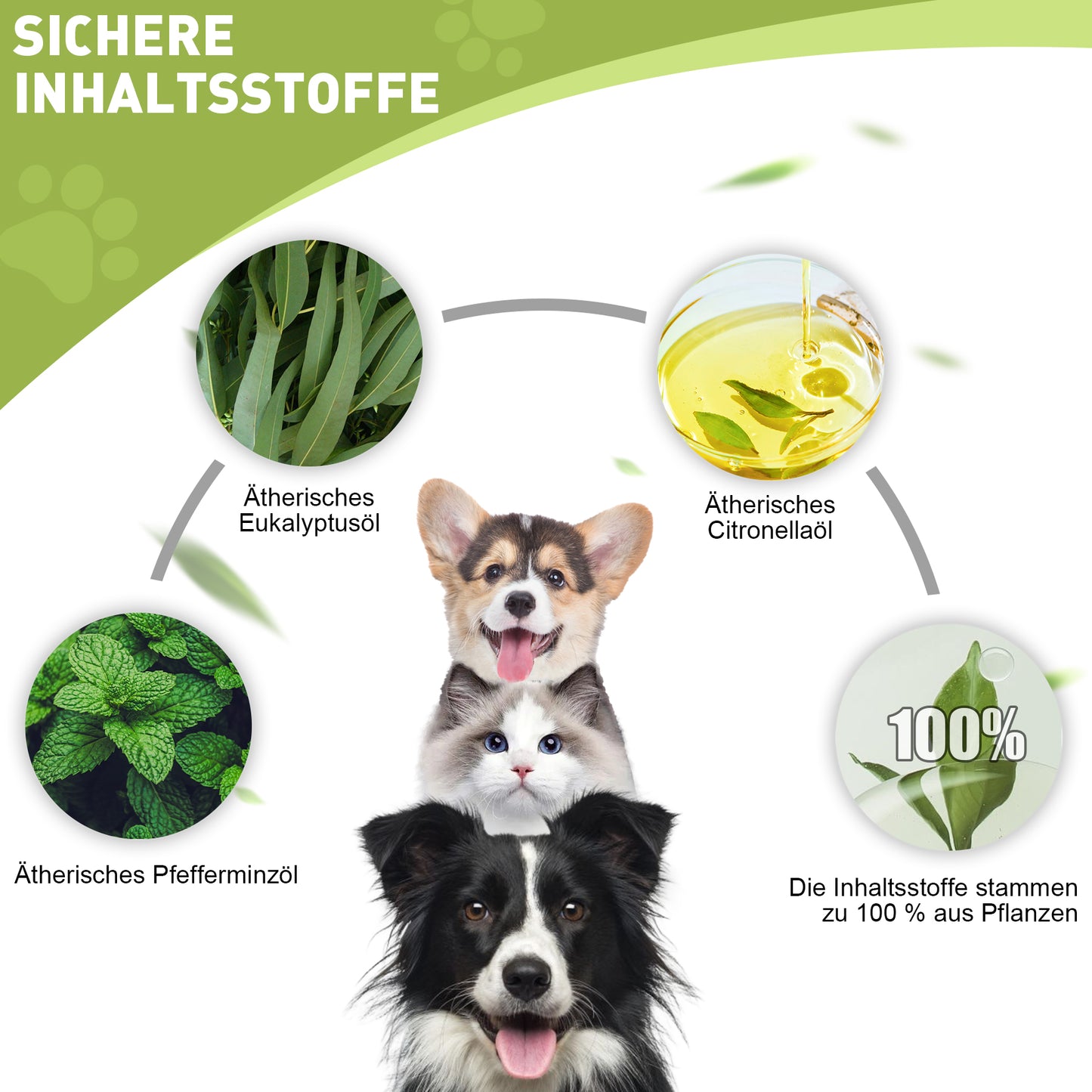 Natürliches Insektenspray für Tiere, 100ml, NATÜRLICHES PFLANZENINSEKTENSPRAY