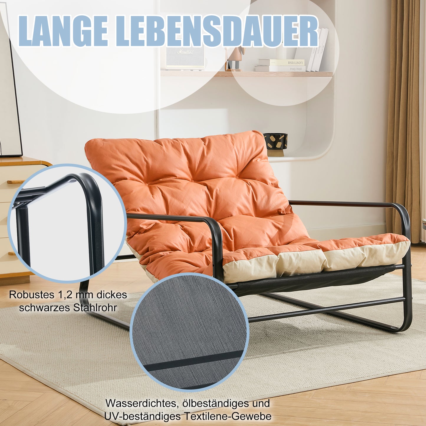Sessel Loungesessel Liegestuhl