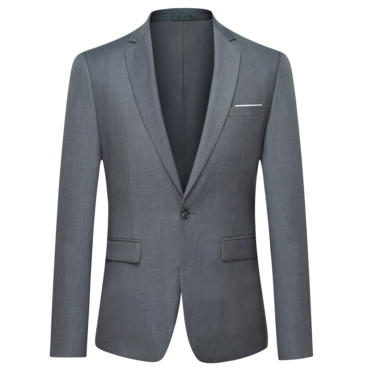 Cloudstyle Men's Suit Jacket One Button Slim Fit Sport Coat Business Daily Blazer
