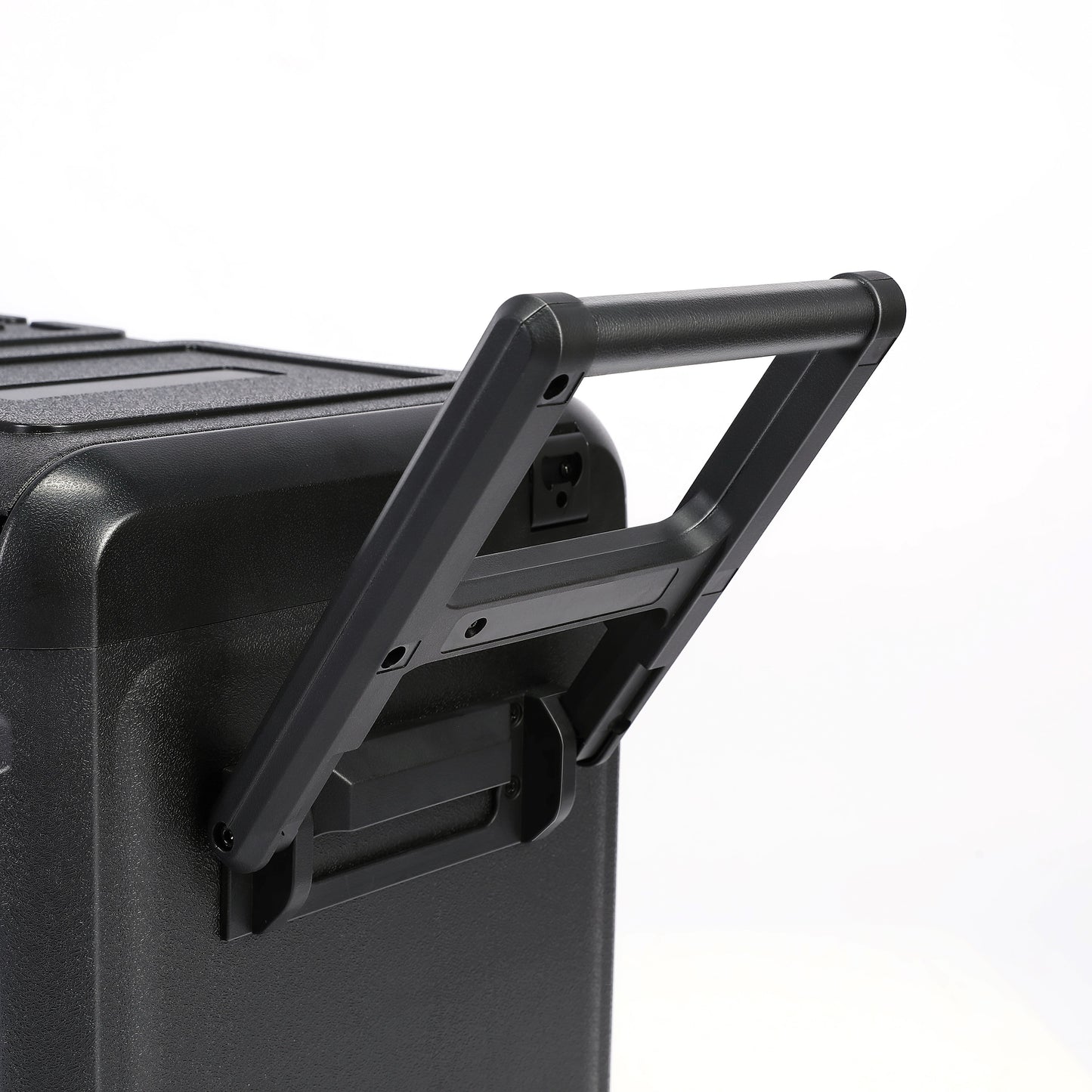Elektrische Dual-Zone-Autokühlbox, 45 L, 12 V, 240 V, tragbar, mit Rädern, schwarz