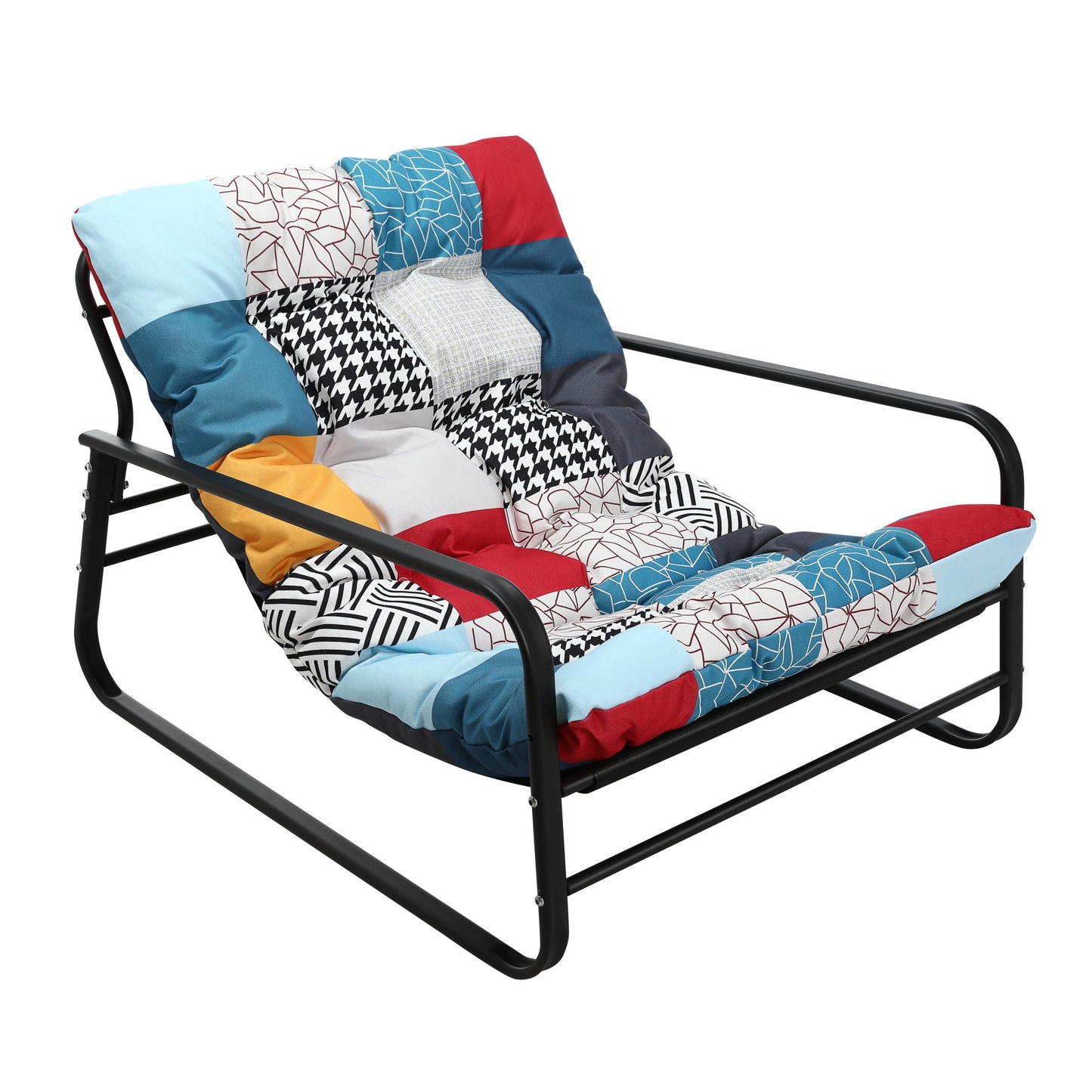 Cadeira de jardim HOMEMIYN (116,5 x 92 x 72 cm - aço - várias cores)