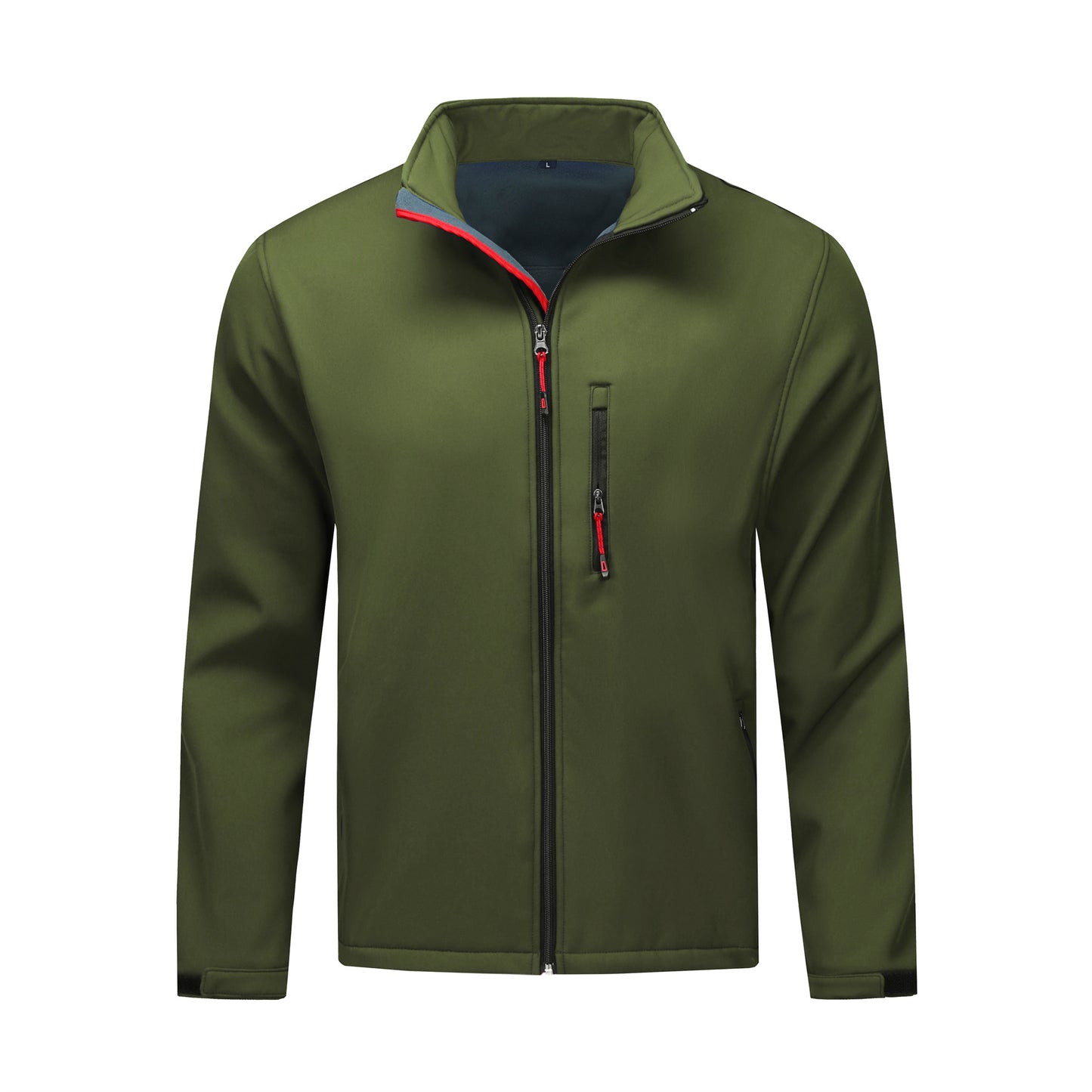 YOUTHUP Mens Lapel Zipper Waterproof Jacket
