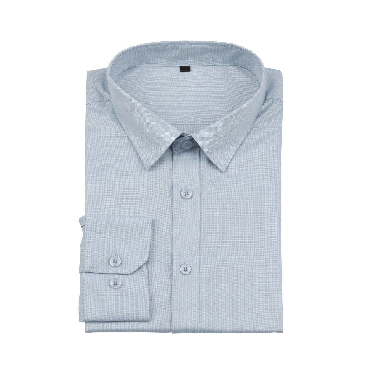 YFFUSHI Mens Long Sleeve Shirt Casual Business Lightwight Lapel Top