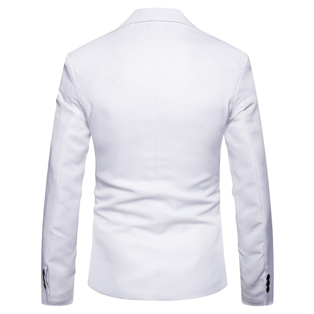 YFFUSHI Mens Lightweight Casual Blazer Slim Fit Formal Business Classic Chic Suit Jackets