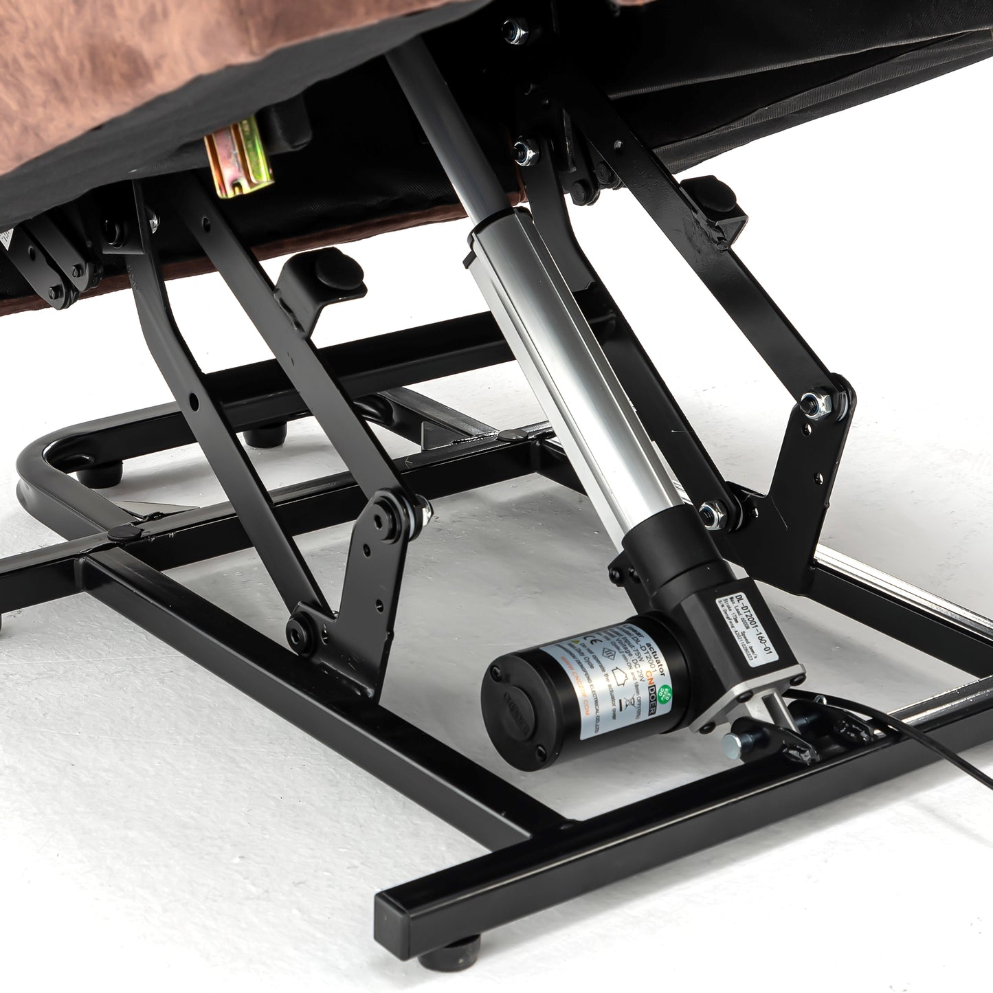 Fauteuil releveur électrique en cuir PU Best Choice Products, fauteuil de massage inclinable, meuble réglable pour le dos, pieds avec 3 positions, port USB, chauffage, porte-gobelets, bouton latéral facile d'accès