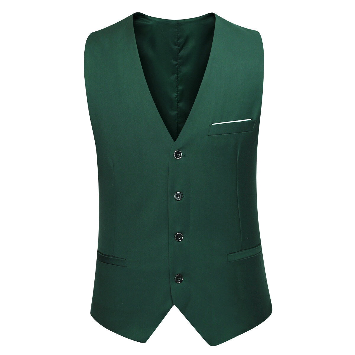 YFFUSHI Mens 3 Piece Business Slim Formal 1 Button Suit Set
