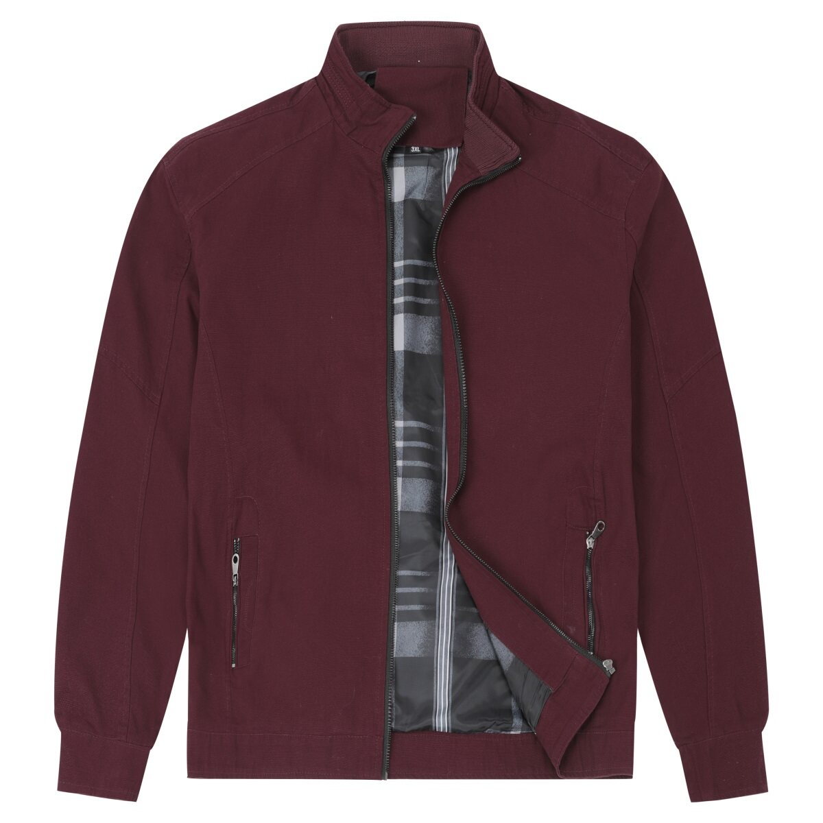 YFFUSHI Mens Casual Sports Lightweight Bomber Jacket