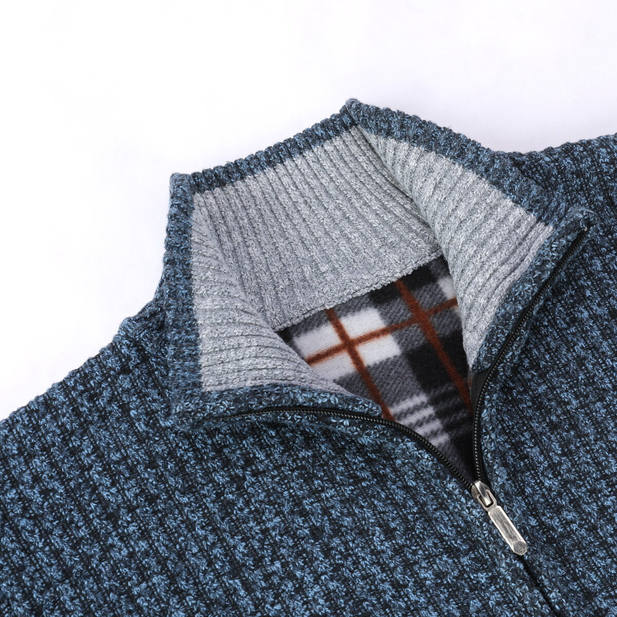 YOUTHUP Mens Slim Fit Solid Color Knit Cardigan