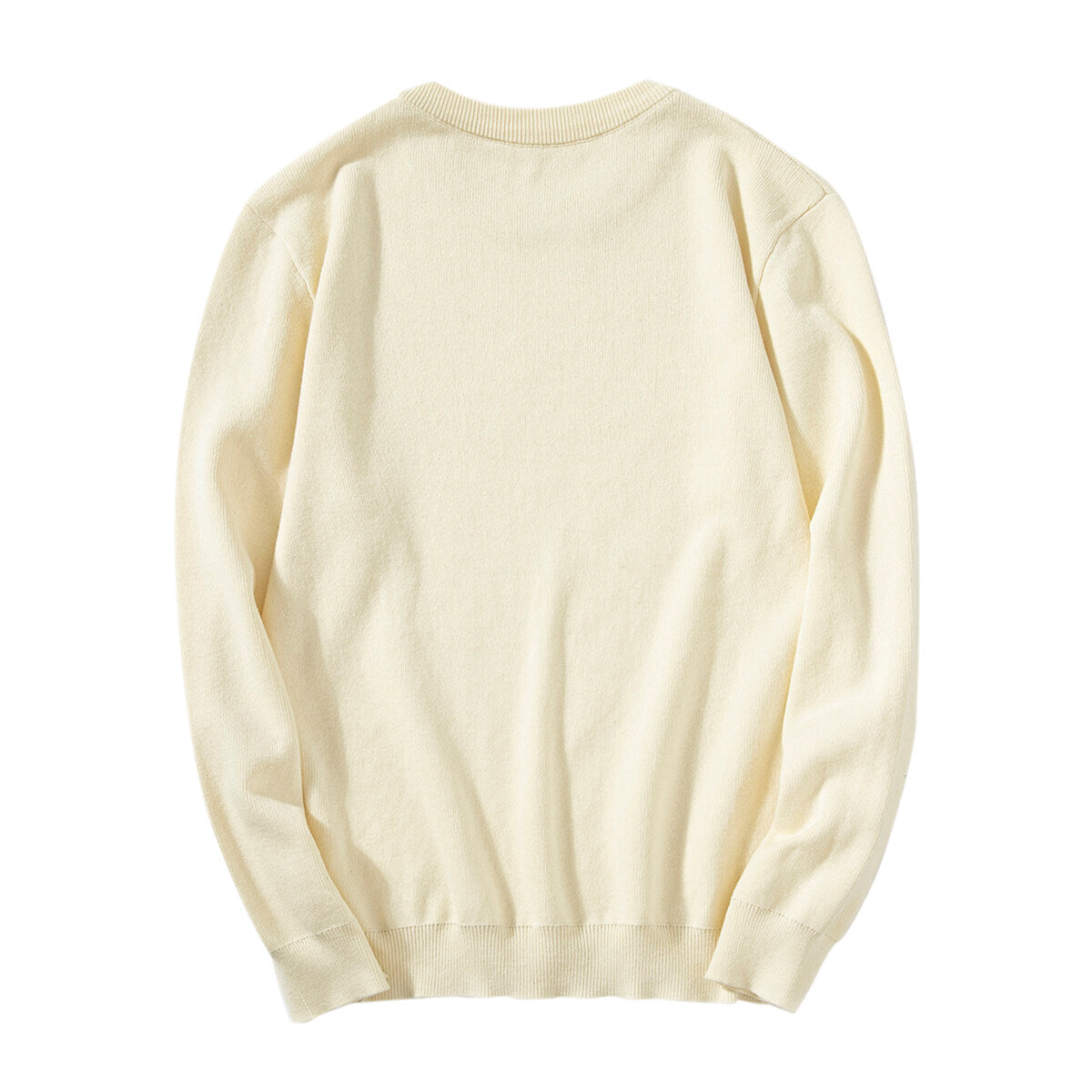 YFFUSHI Mens Casual Sweatshirt Classic Solid Soft Touch Cotton Slim Fit Pullover