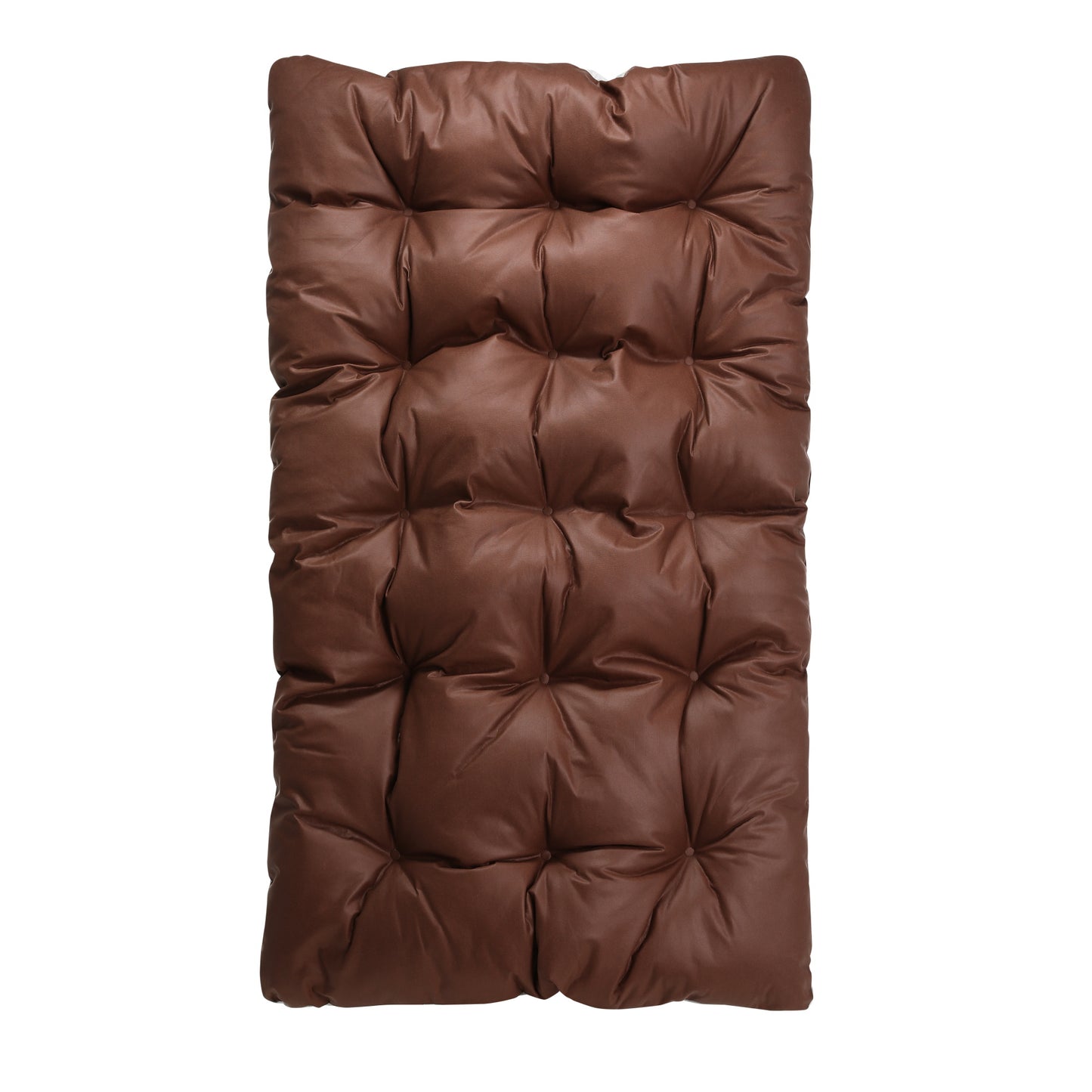 Cadeira de jardim HOMEMIYN (116,5 x 92 x 72cm - aço - braun)