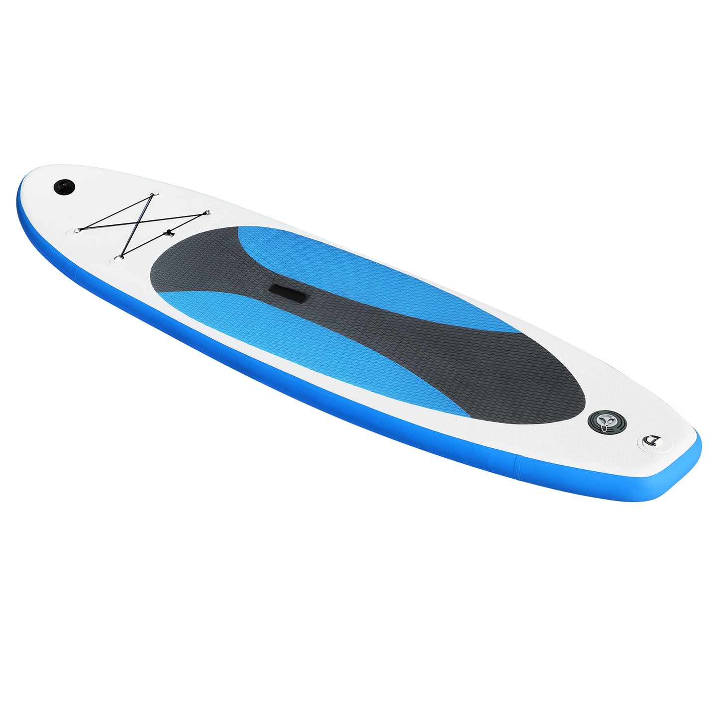 Aufblasbares Stand Up Paddle - HOMEMIYN - Surfbrett für Erwachsene 300 x 76 x 10 cm - Blau/Weiß