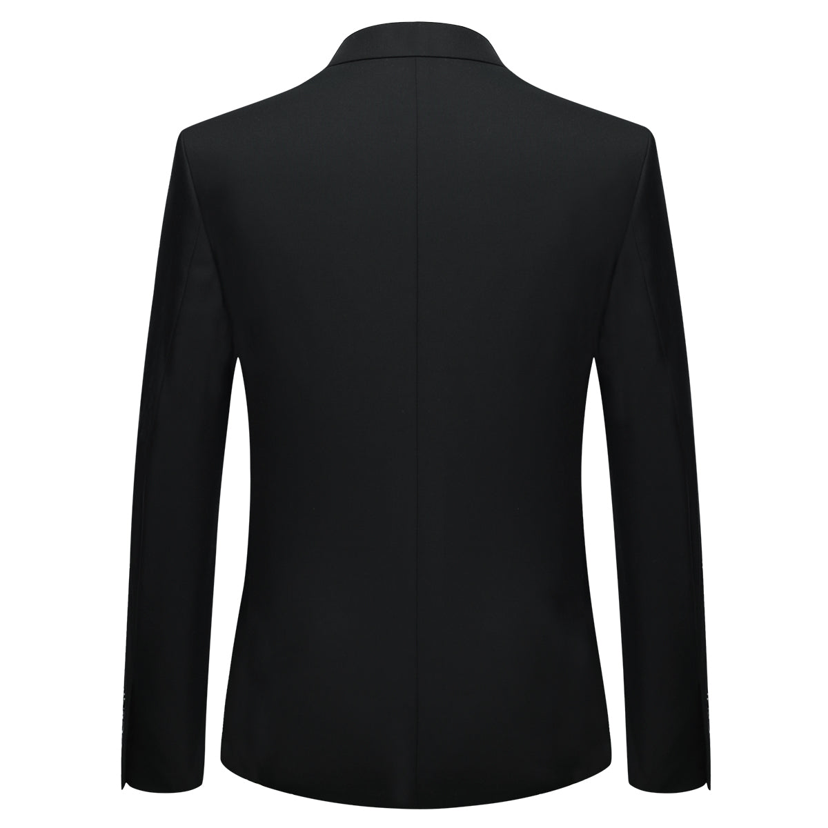 Cloudstyle Men's 3-Piece 2 Buttons Slim Fit Solid Color Jacket Smart Wedding Formal Suit