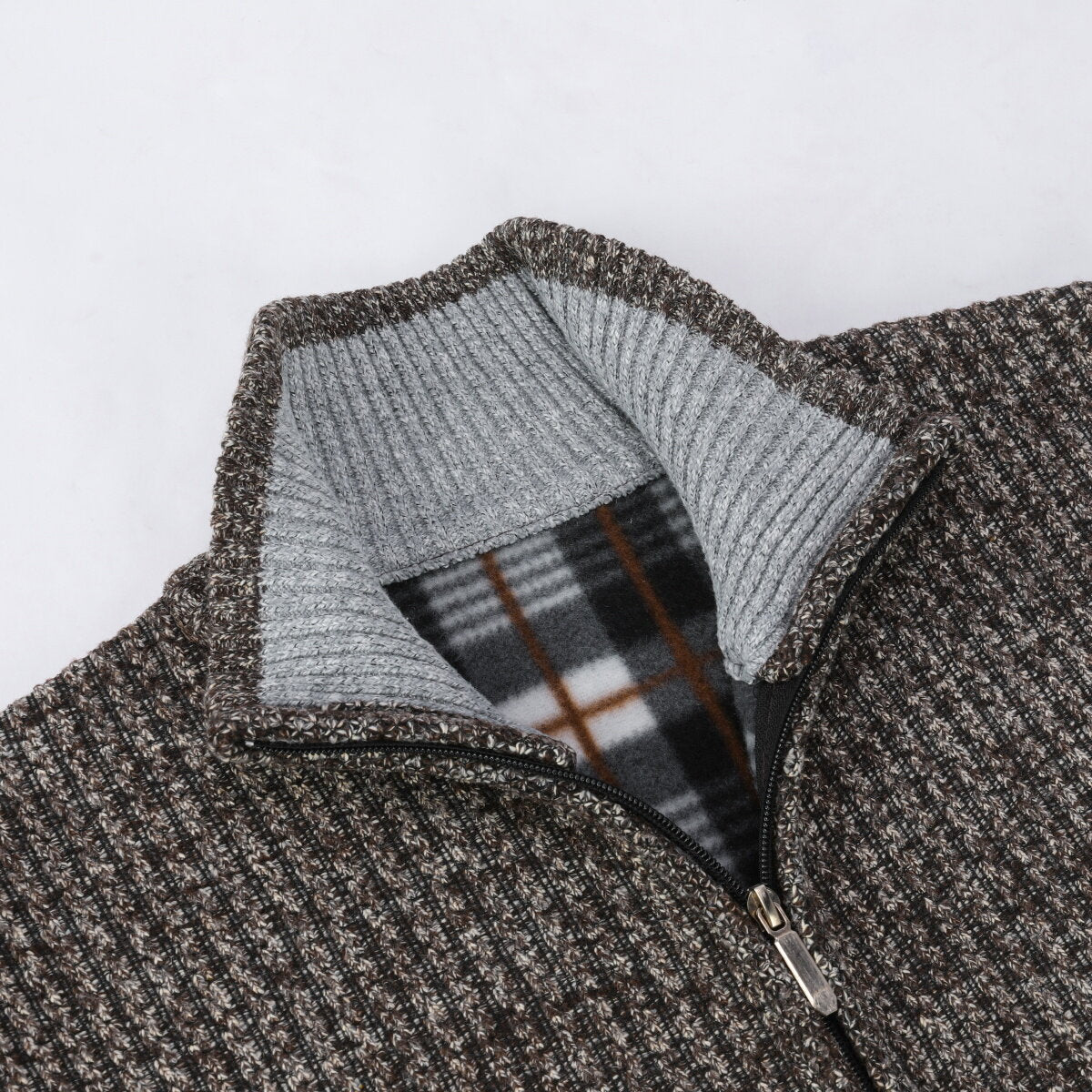 YFFUSHI Mens Slim Fit Solid Color Knit Cardigan