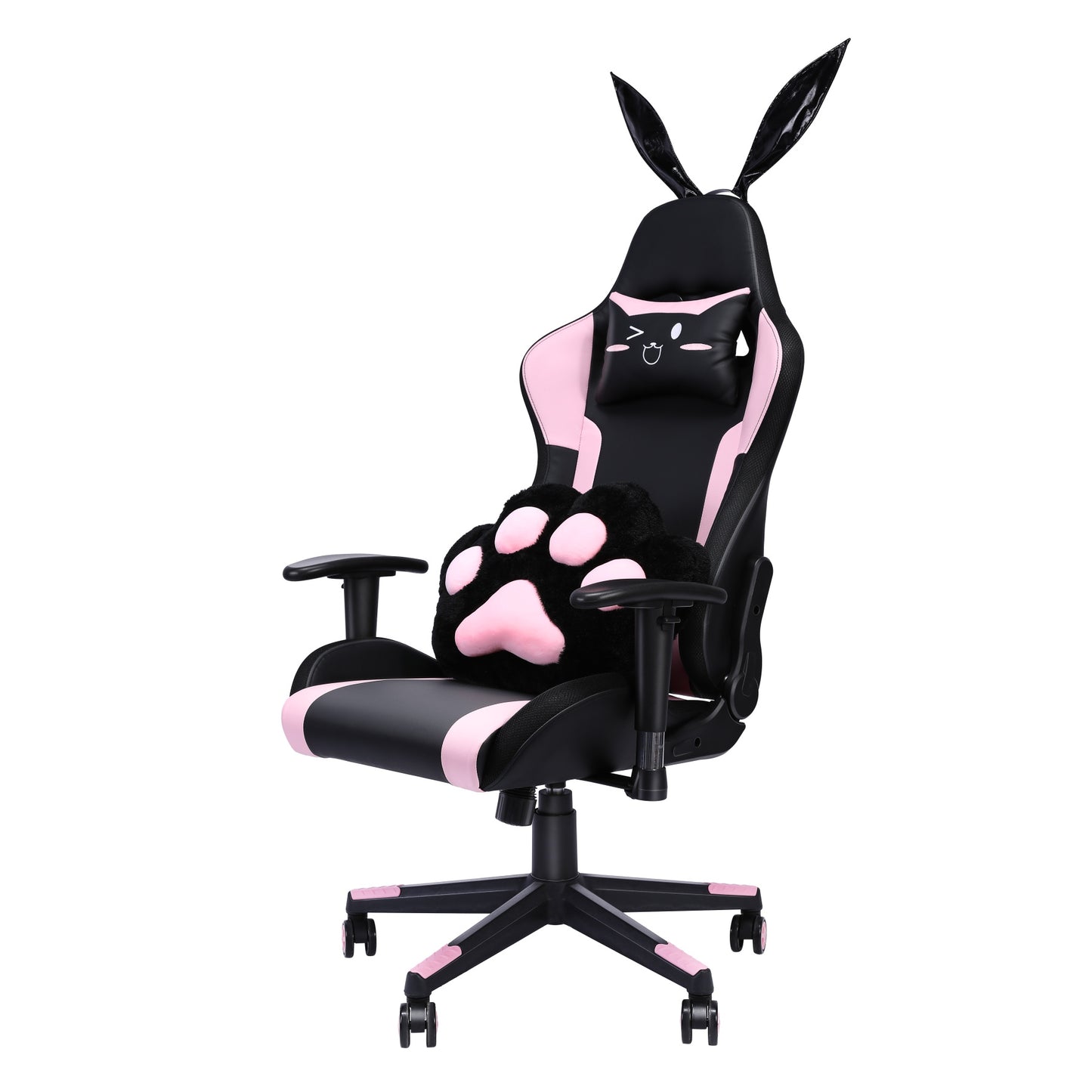 Cadeira Gamer HOMEMIYN (56x68x135 cm - Couro PU - pobre)