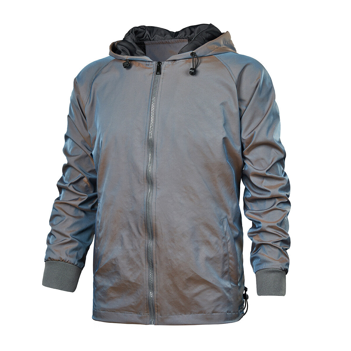 YFFUSHI Mens Hooded Sports Jacket Outdoor Sunscreen Lightweight Hoodie