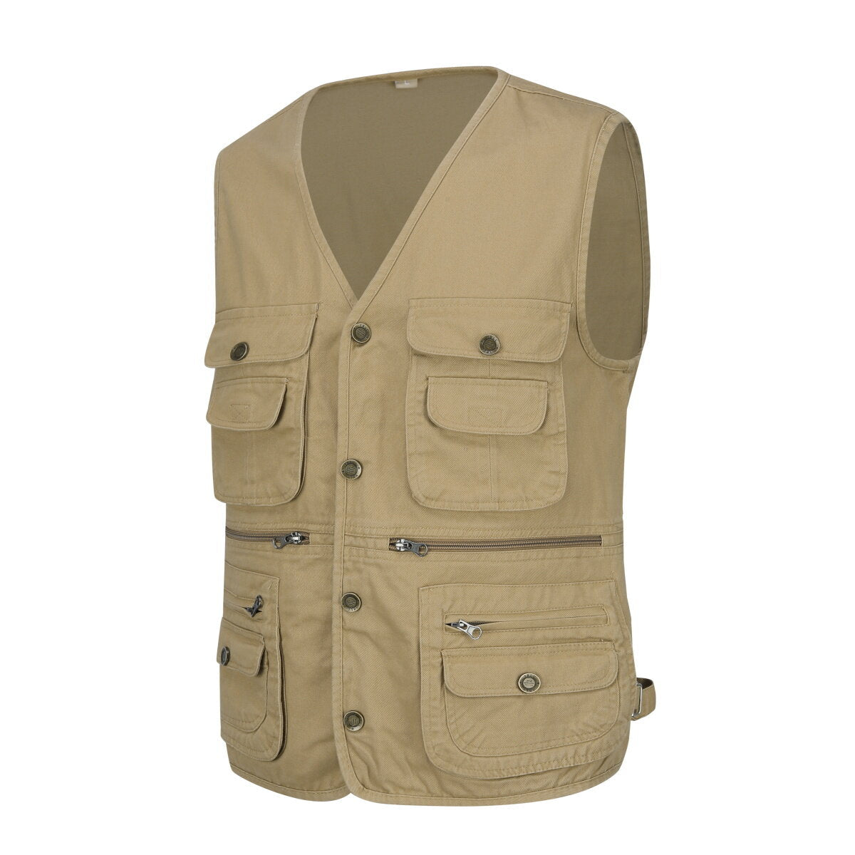 YFFUSHI Mens Outdoor Multi Pocket Utility Photography Hunting Fishing Vest