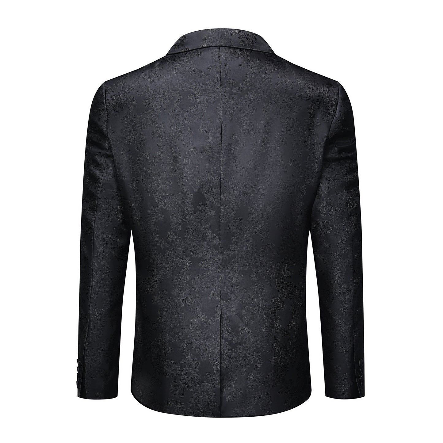 Cloudstyle Mens 2 Piece Paisley Dress Suit One Button Party Wedding Blazer Pants Sets